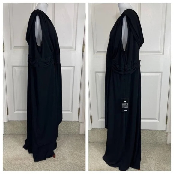 AVENUE Madeline Maxi Dress Black plus size 18 20 2X new!!! - Picture 3 of 9